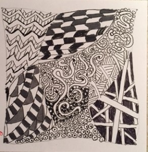 Zentangle #1